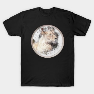 Lioness Lion Wild Animal Safari Africa Jungle T-Shirt